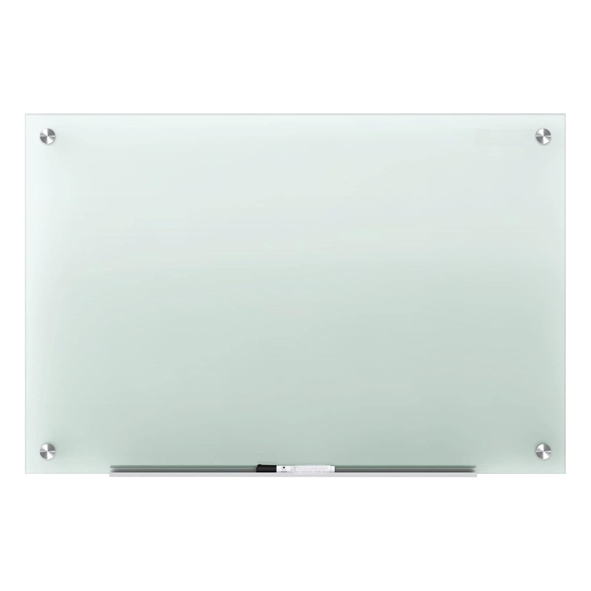 Lousa De Vidro 90x70 Cm 6 Mm Temperada + Kit Instalação