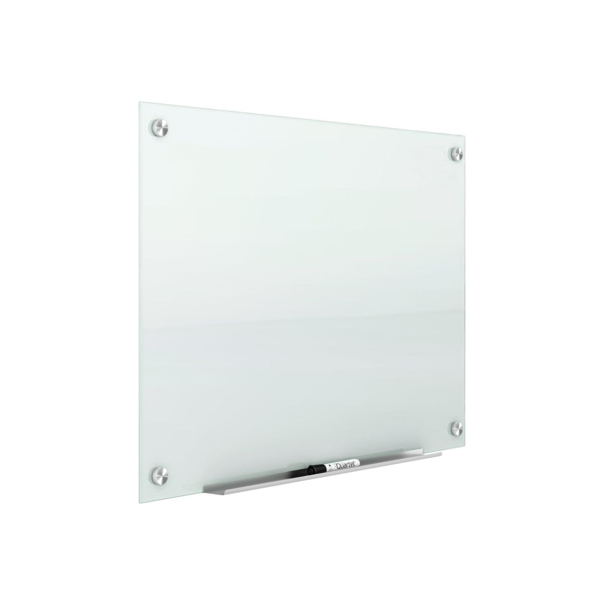 Lousa De Vidro 90x70 Cm 6 Mm Temperada + Kit Instalação