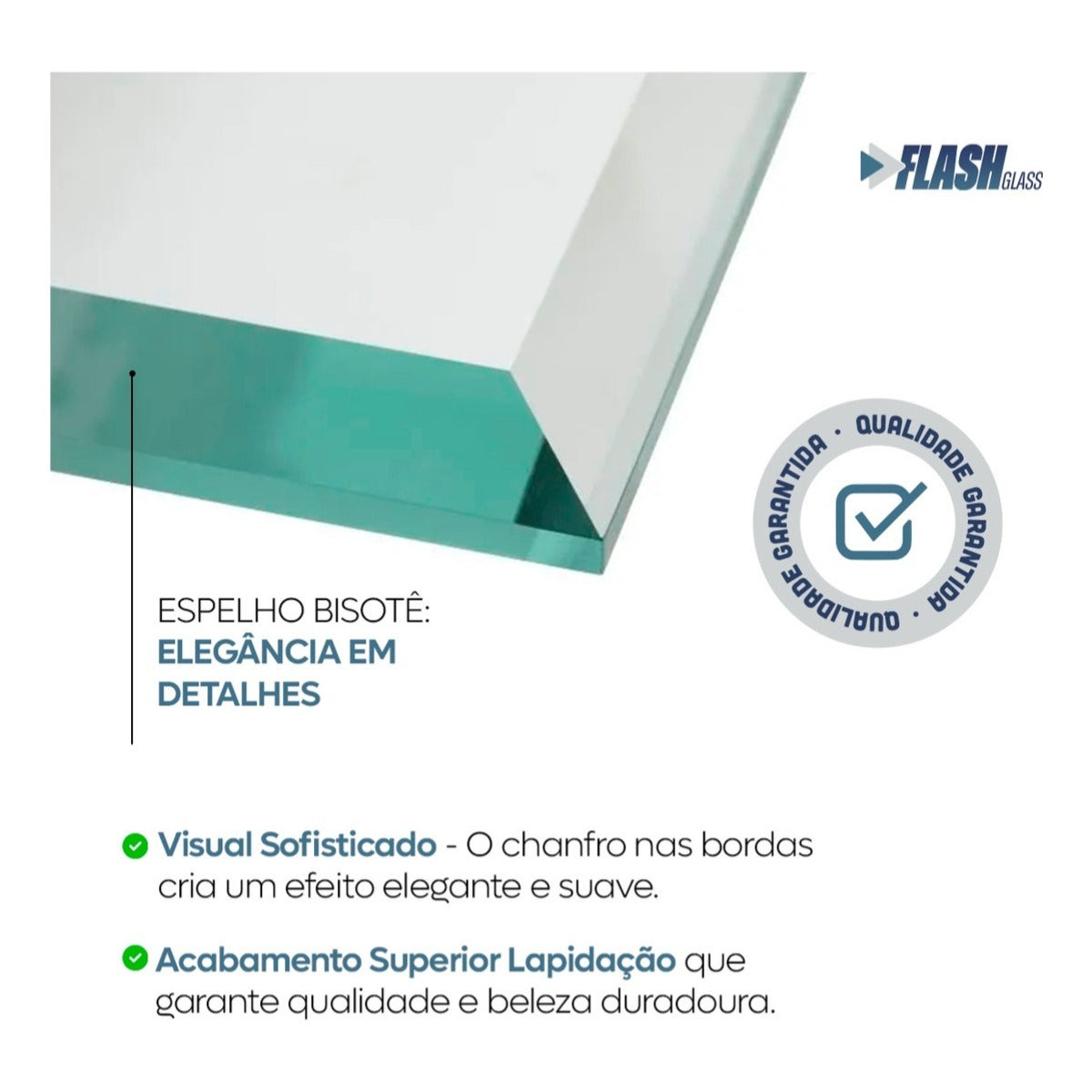 Espelho Bisotê Com Led 140x70 Cm Retangular com Touch Sala Closet Hall
