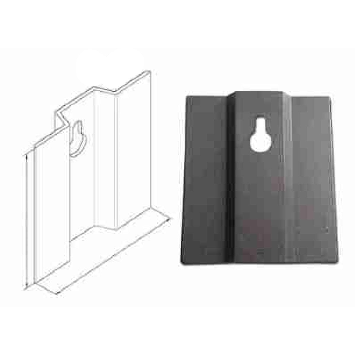 Espelho 110x80 Cm Retangular Bisotê Luxo + Kit Instalação