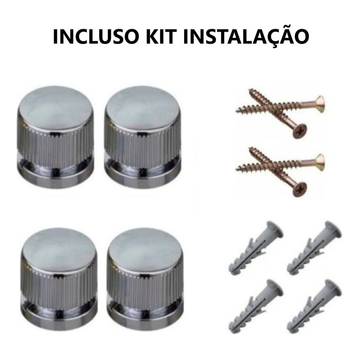 Espelho Retangular Lapidado 110x80 Cm Quarto Sala Hall + Kit Instalação