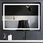 Espelho Retangular Led 70x50 Cm Jateado Com Touch Premium