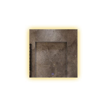 Espelho Quadrado Led Indireto Tamanho 70x70 Cm Premium Luxo