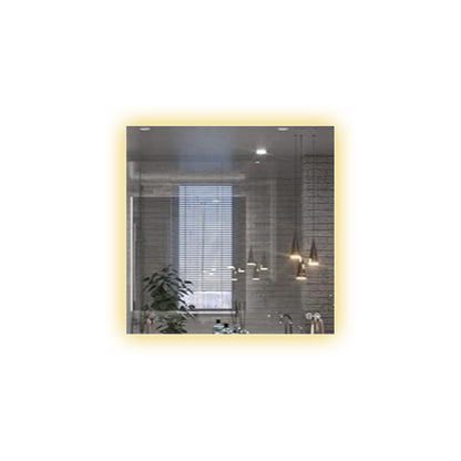 Espelho Quadrado Led Indireto Tamanho 70x70 Cm Premium Luxo